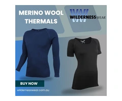 Premium Merino Wool Thermals From Wilderness Wear