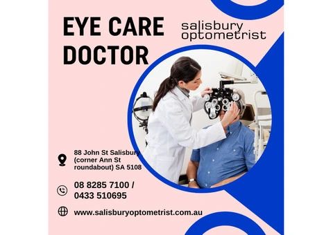 Eye Care Doctor Specialised in Australia - Salisbury Optometrist