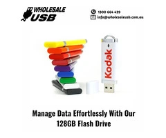 Manage Data Effortlessly With Our 128GB Flash Drive