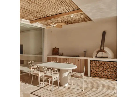 Discover Timeless Elegance with Kesi Limestone Crazy Paving - Honed Finish - 4/5