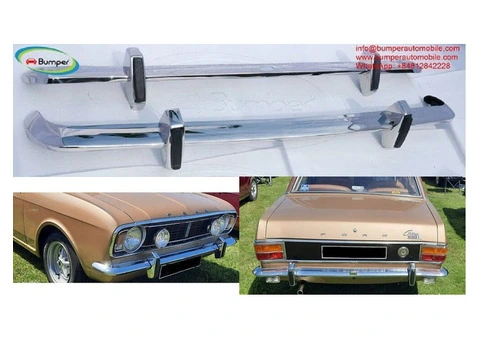 Ford Lotus Cortina MK2 stainless steel bumper new (For: Ford Cortina) - 3/3