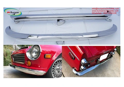 Datsun Roadster Fairlady bumpers polished like chrome new - 3/3
