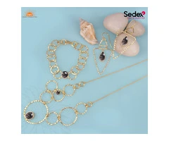 Stunning Black Rutile Jewellery Set - Perfect for Any Occasion!