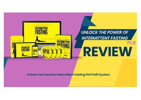 Unlock Your Income: Intermittent Fasting PLR Profit System