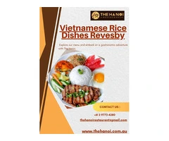 Flavorful Vietnamese Rice Dishes in Revesby - The Hanoi Restaurant