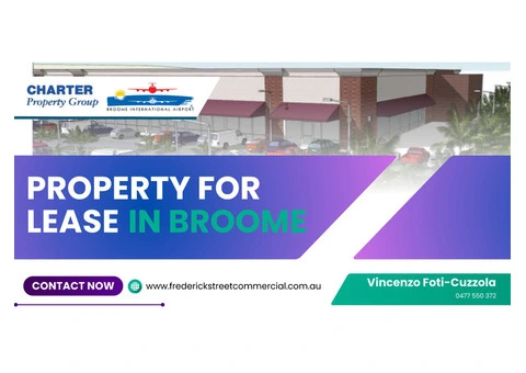 Property for Lease in Broome, Australia | Frederick Street Commercial