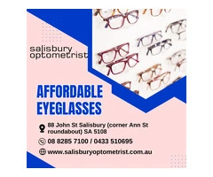 Affordable Eyeglasses in South Australia - Salisbury Optometrist