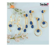 Gorgeous Blue Druzy Jewellery Set - Perfect for Any Occasion!