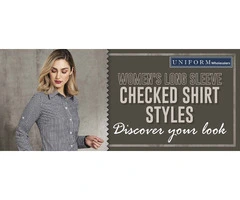 WOMEN'S LONG SLEEVE CHECKED SHIRT STYLES - DISCOVER YOUR LOOK