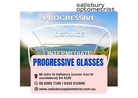 Types of Progressive Glasses in Australia - Salisbury Optometrist