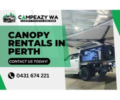 Premium Canopy Rentals in Perth