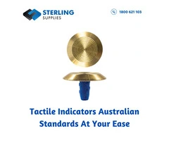 Tactile Indicators Australian Standards At Your Ease