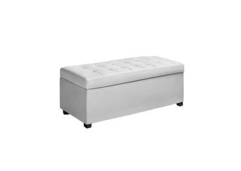 Artiss Storage Ottoman Blanket Box Footstool Leather Foot Stool Chest Toy Large