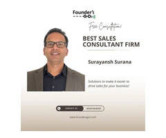 Sales Consultants Firm That Drive Growth for B2B Startups - FoundersGo2