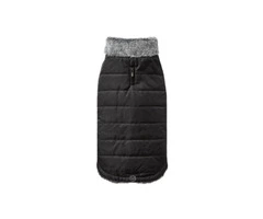 Snooza Wear Puffer Dog Coat with Fur Collar | VetSupply