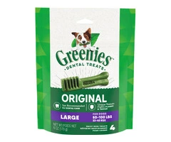 GREENIES Original Flavor Dental Treats for Large Dogs | VetSupply