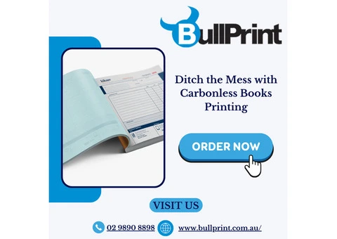 Ditch the Mess with Carbonless Books Printing