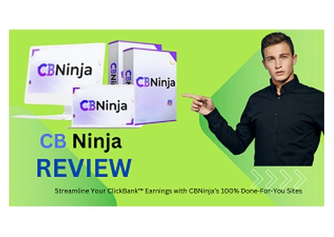 Streamline Your ClickBank™ Earnings with CBNinja’s 100% Done-For-You Sites