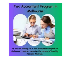Tax Accountant Program in Melbourne