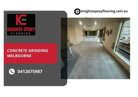 Expert Concrete Grinding in Melbourne - Knights Epoxy Flooring