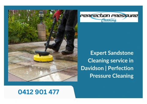 Expert Sandstone Cleaning service in Davidson | Perfection Pressure Cleaning