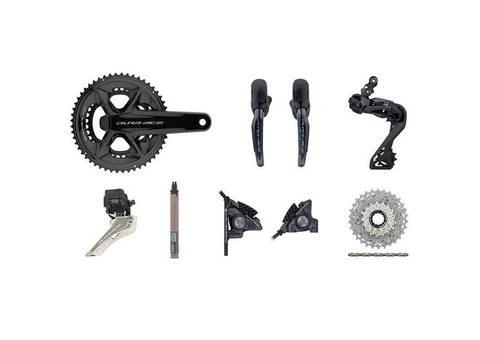 Shimano Dura-Ace Di2 R9250 Power Meter Groupset 2x12 34-50 W/ Disc Brake (RACYCLESPORT)