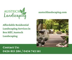 Affordable Residential Landscaping Services in Box Hill | Austech Landscaping