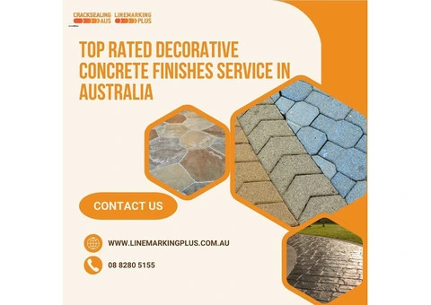 Top Rated Decorative concrete finishes Service in Australia