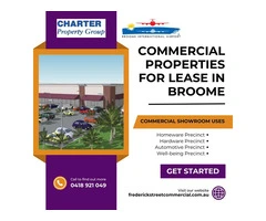 Commercial Properties for Lease in Broome | Frederick Street Commercial