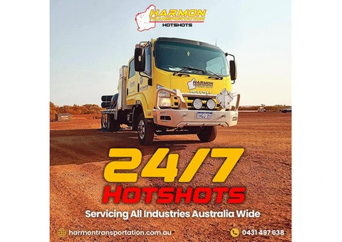 Book Harmon Transportation for an Amazing Hotshots Delivery Service Perth