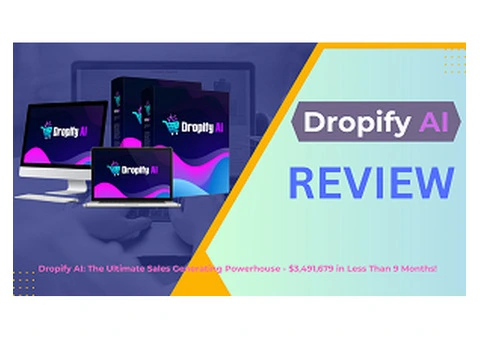 Dropify AI: The Ultimate Sales Generating Powerhouse - $3,491,679 in Less Than 9 Months!