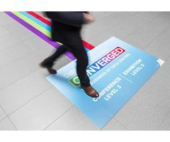 Make Every Step Count with High-Impact Floor Stickers