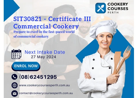 Become A Commercial Cook In Perth And Enhance Your Career Prospects.