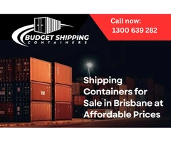 Shipping Containers for Sale in Brisbane at Affordable Prices | Budget Shipping Containers