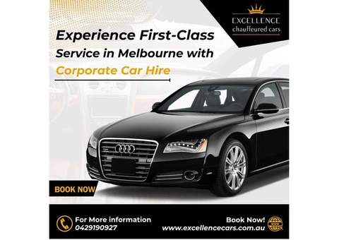 Experience First-Class Service in Melbourne with Corporate Car Hire