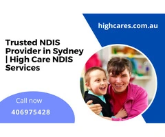 Trusted NDIS Provider in Sydney | High Care NDIS Services