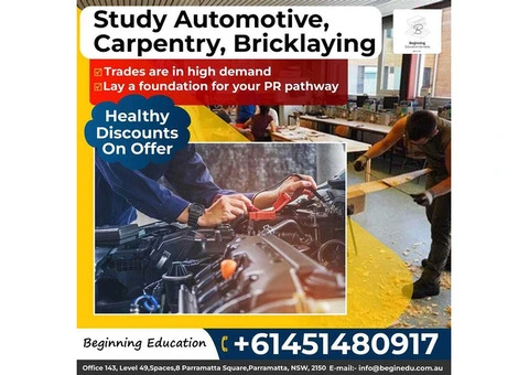 Professional Carpentry Course in Australia