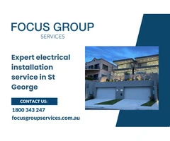 Expert electrical installation service in St George | Call us: 1800 343 247