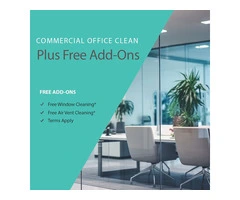 Free add-ons with your next clean - Infoclean Commercial Cleaning