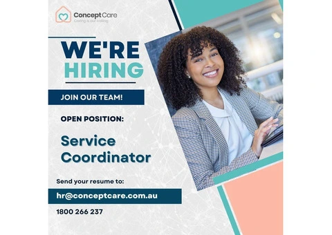 Concept Care – Join Our Team as a Service Coordinator