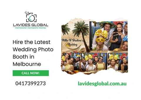 Wedding Photo Booth Melbourne| Capture Your Special Day | Lavides Global