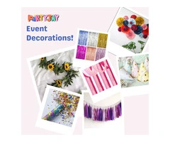 Top-Quality Events Decoration Items at PartyJay Sydney