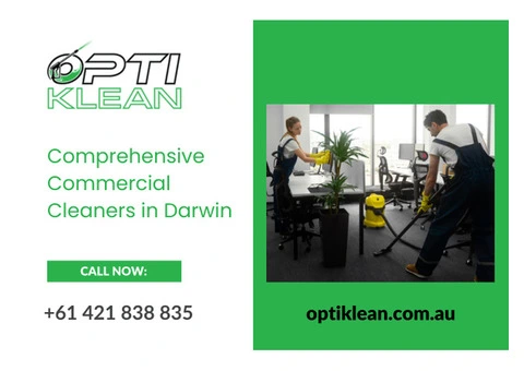 Comprehensive Commercial Cleaners in Darwin | Call : 0421838835