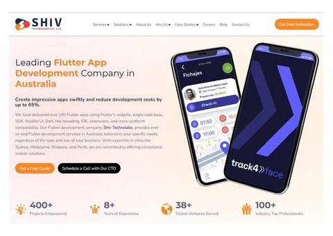 Shiv Technolabs: A Leading Flutter App Development Company in Australia