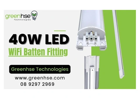 Buy 40w LED Smart WiFi Batten Fitting