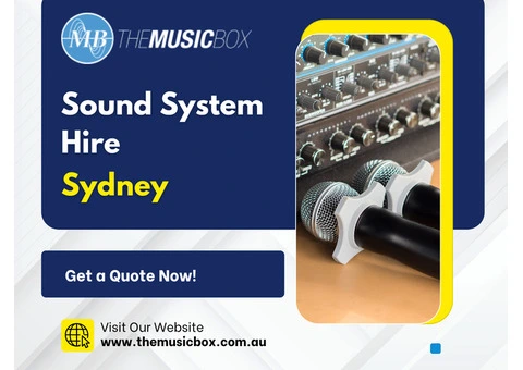 Sound System Hire Sydney