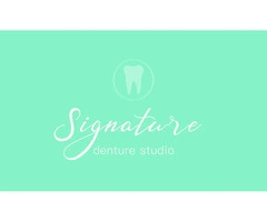 Signature Denture Studio: Natural-Looking Dentures for a Confident Smile