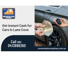Get Instant Cash for Cars In Lane Cove | Call us: 0413896260