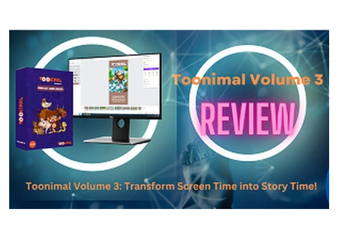 Toonimal Volume 3: Transform Screen Time into Story Time!