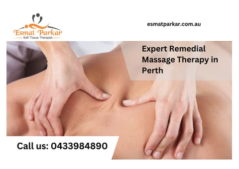 Expert Remedial Massage Therapy in Perth | Call : 0433984890